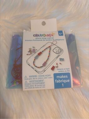 Creatology DIY Phone Strap Craft Kit - Colourful Gummy Bear Beaded Phone Charm